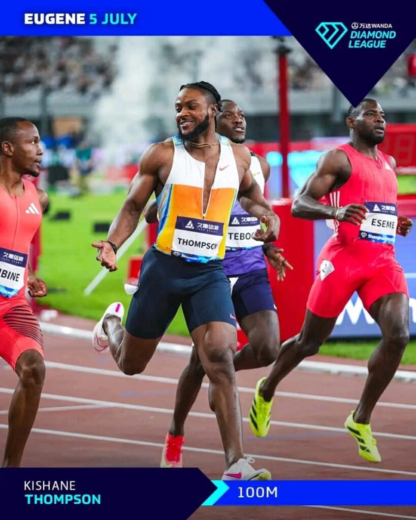Vendredi dernier, Kishane Thompson, vice-champion olympique du 100m, a enflammé Kingston lors des sélections jamaïcaines