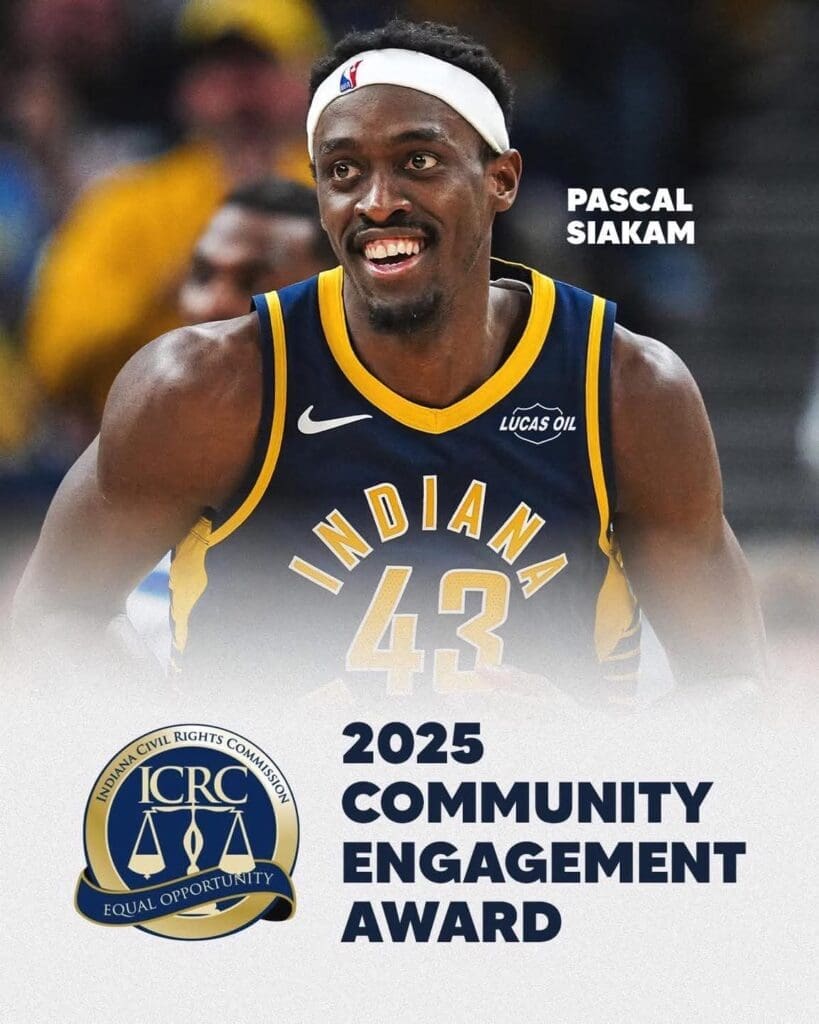 Pascal Siakam récompensé pour son engagement communautaire