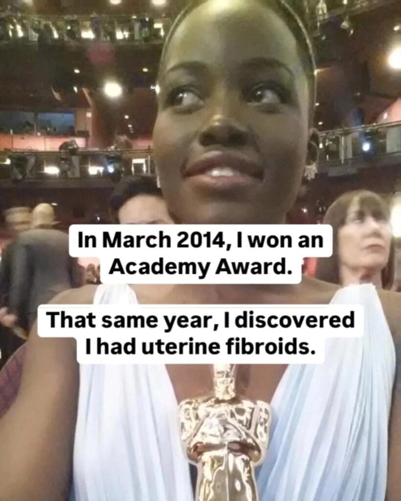  Lupita Nyong'o révèle souffrir de fibromes utérins