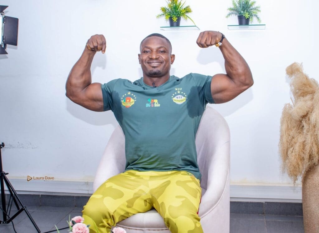 Ulrich Ndadjie bodybuilding Cameroun
