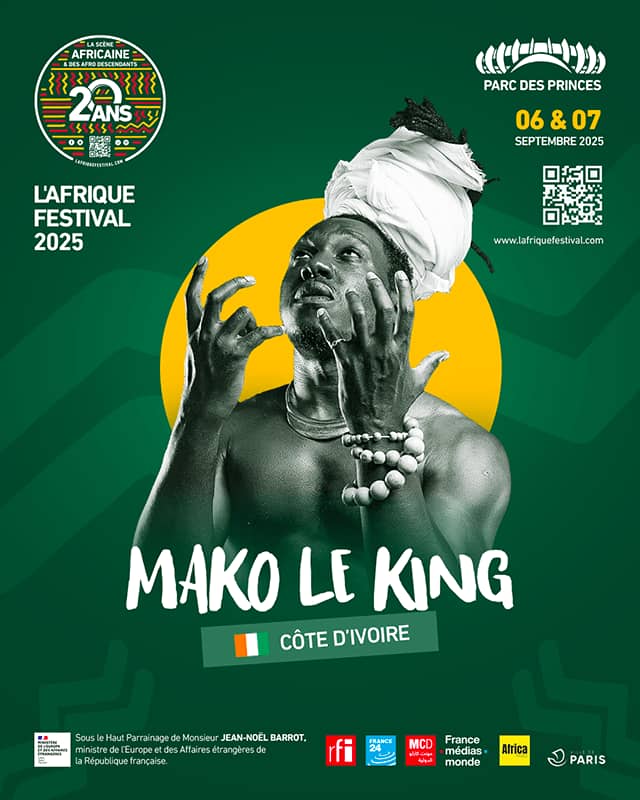 Du 6 au 7 septembre prochain, le Parc des Princes vibrera aux couleurs du continent avec la 20ᵉ édition de l’Afrique Festival. Deux 