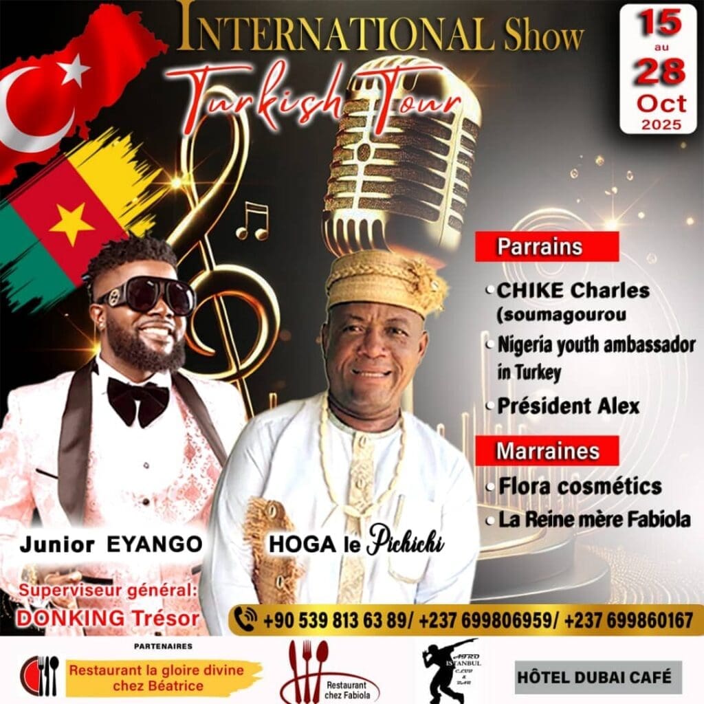 Hoga et Junior Eyango en tournée inédite en Turquie