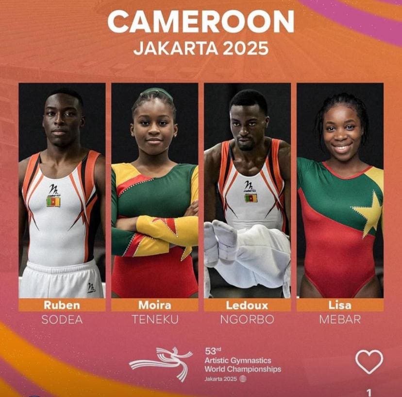 CHAMPIONNAT DU MONDE GYMNASTIQUE - ARTISTIQUE 2025: Des débuts sans lendemain pour les gymnastes camerounais