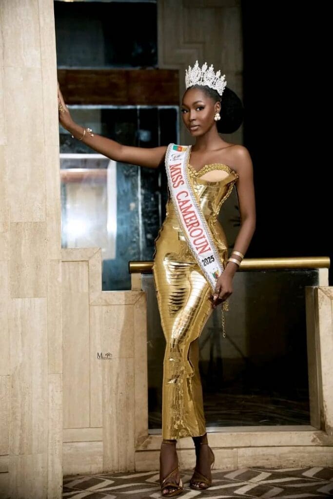 Alors que le climat post-électoral demeure tendu dans certaines régions du pays, Miss Cameroun 2025, Golonga Josiane, a choisi de 
