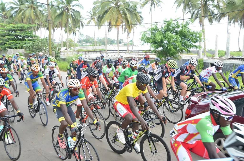 Clovis Kamzong Abessolo, le « vétéran » du peloton camerounais qui collectionne les maillots jaunes