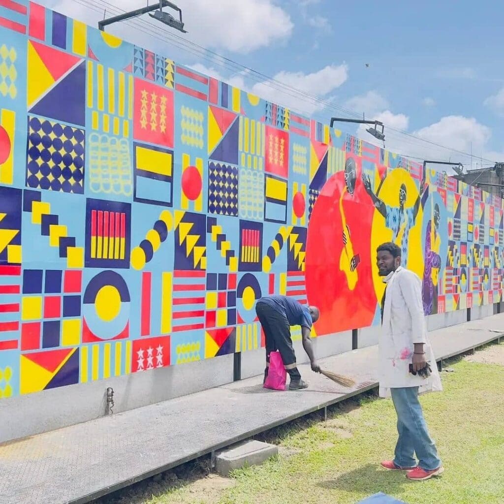 "Be Tchakala", l'art du Graffiti redéfinit les murs de Douala avant le DOMAF 2025