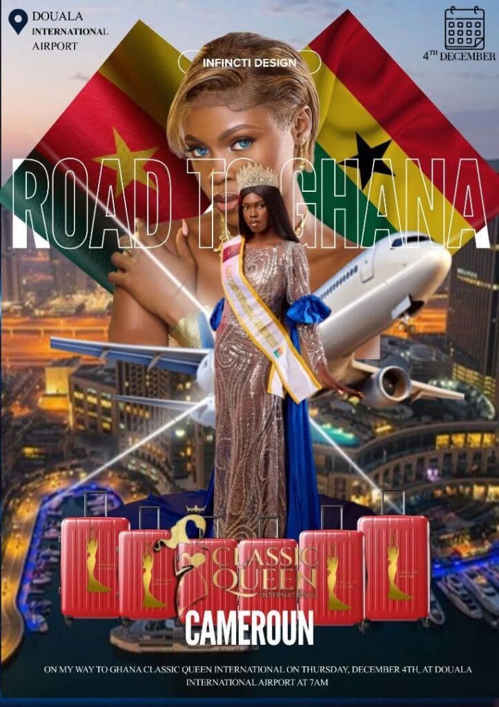 Objectif couronne au Ghana, Sen Nancy, Miss Charité Cameroun 2025 affronte l'Afrique