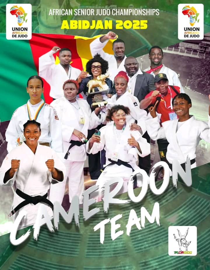 Judo africain 2025 : le Cameroun s’impose, l’Égypte et le Maroc restent dans le peloton de tête
