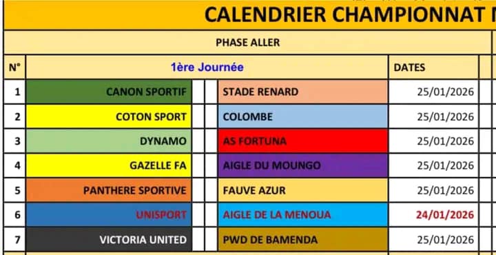 MTN Élite One 2025-2026: 14 clubs, 26 journées, un seul champion, ce que dit le règlement