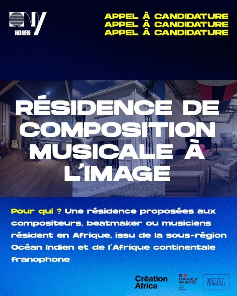 Le producteur, beatmaker et arrangeur camerounais Sa Majesté Junior Abega participe à la résidence de composition musicale à l'image ONY x Création Africa