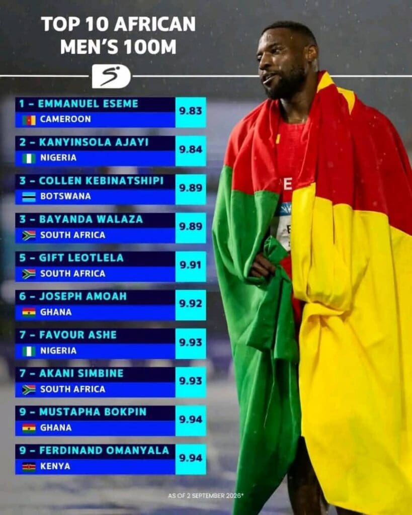 Emmanuel Eseme, nouveau roi du sprint africain