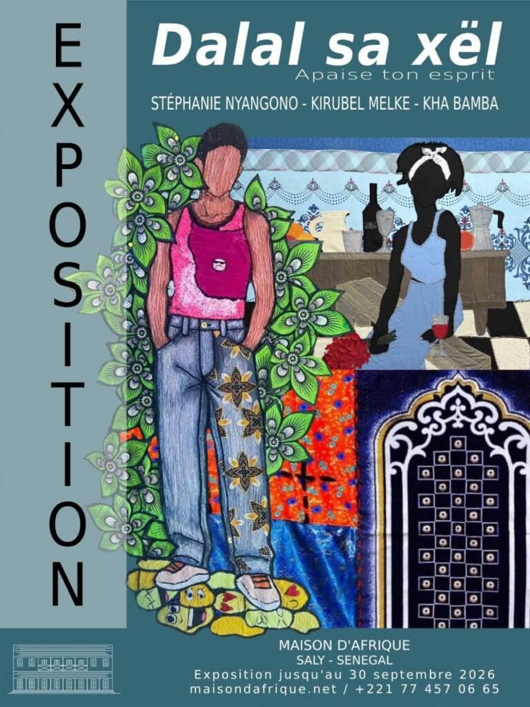 Stéphanie Nyangono représente l’art textile camerounais à l’exposition collective « Dalal sa Xël » au Sénégal 