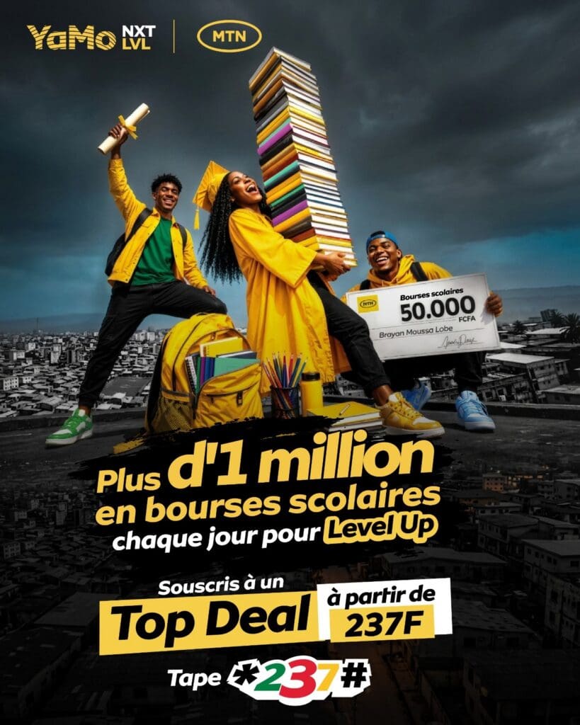 MTN Cameroon déploie la deuxième phase de sa campagne Back to School, placée sous la bannière « Level Up ta Rentrée ». Au programme