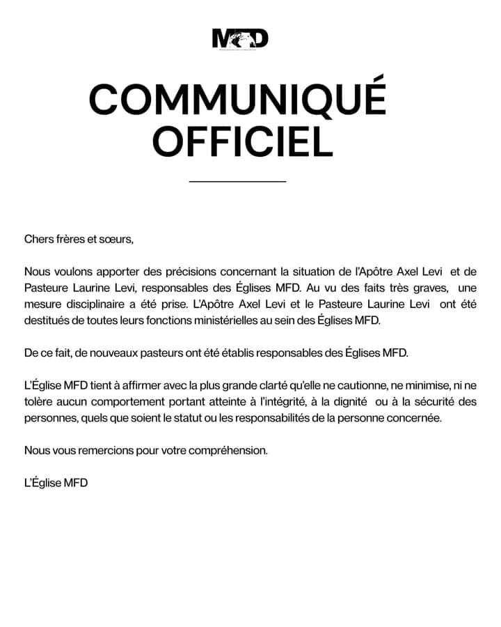 Affaire Axel Lévi, quand la chute d’un homme de Dieu provoque une vague de réactions