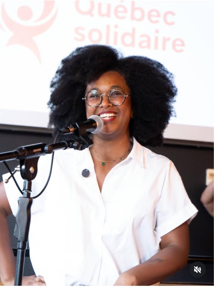 Gisèle Pouhe Njall, la Franco-Camerounaise passionnée de journalisme devenue députée au Québec